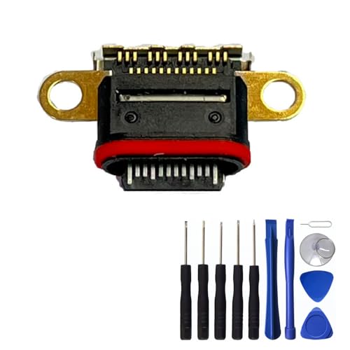 VIESUP Ladeanschluss Ersatz für Google Pixel 6 6,4 Zoll USB-Ladegerät PCB Board Port Dock Flexkabel Teil mit Werkzeugen (Pixel 6 6,4 Zoll) von VIESUP