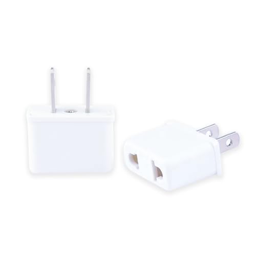 VIEVRE 2 Stück Reiseadapter Typ A, Adapter USA, Adapter Typ A, AdapterJapan, Steckdosenadapter Japan, Reiseadapter USA, EU to US Adapter, USA Adapter Steckdose, Reiseadapter Typ A von VIEVRE