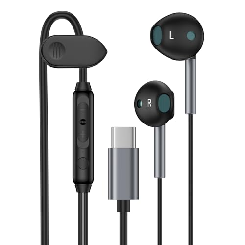 Samsung-Kopfhörer mit Kabel, USB C für Galaxy A56/A36/A26/A16 5G/A06/A15/A55/A35/A25/S25 Ultra/S24 FE/S23/S22/S21, Typ C, kabelgebundene Ohrhörer mit Mikrofon, Kopfhörer für iPhone 16e, 16, 15, iPad Samsung-Kopfhörer mit Kabel, USB C für Galaxy A56/A36/A26/A16 5G/A06/A15/A55/A35/A25/S25 Ultra/S24 FE/S23/S22/S21, Typ C, kabelgebundene Ohrhörer mit Mikrofon, Kopfhörer für iPhone 16e, 16, 15, iPad von VIFIGEN