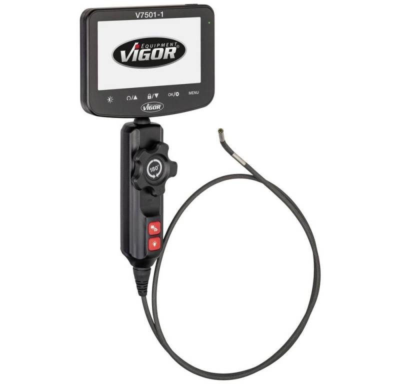VIGOR Kamerazubehör-Set Vigor V7501/2 Endoskop Sonden-Ø 4.9 mm 1 m Schwenkfunktion von VIGOR