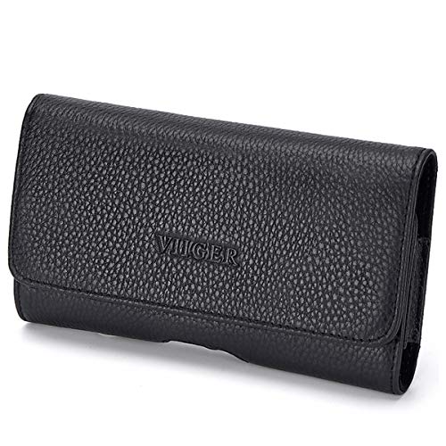 Horizontale schlanke Handyhülle aus echtem Leder mit Gürtelschlaufe, Handy-Gürtelholster, Smartphone-Gürtelhülle, Halterung, Gürteltasche, Magnetverschluss, kompatibel mit iPhone 15 Pro Max/14 Pro Max Horizontale schlanke Handyhülle aus echtem Leder mit Gürtelschlaufe, Handy-Gürtelholster, Smartphone-Gürtelhülle, Halterung, Gürteltasche, Magnetverschluss, kompatibel mit iPhone 15 Pro Max/14 Pro Max von VIIGER
