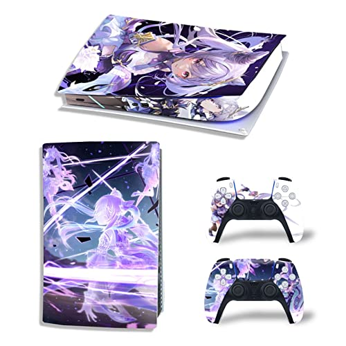 Konsole Ladestation Anime Aufkleber für PS5 Digitale Ausgabe Und 2 Controller - Vinyl Cover Skin Wraps, Blasenfrei, Langlebig, Kratzfest 35885 - Geschenk Konsole Ladestation Anime Aufkleber für PS5 Digitale Ausgabe Und 2 Controller - Vinyl Cover Skin Wraps, Blasenfrei, Langlebig, Kratzfest 35885 - Geschenk von VIKIMO