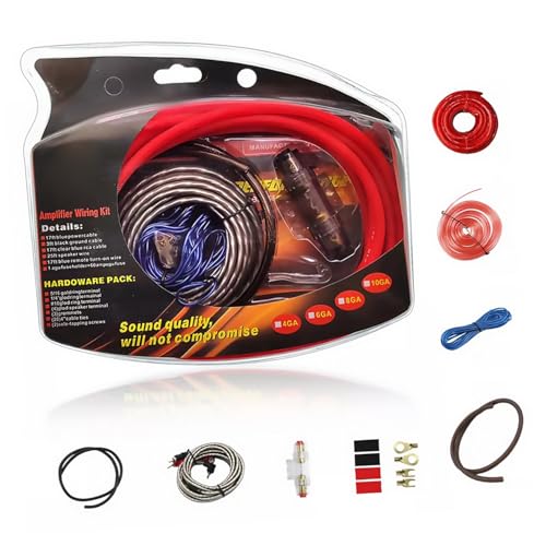 VILLCASE 1 Set Auto Audio Kit Amp Kabel Amp Stromkabel Radio Installationskit Auto Verstärker Verkabelungskit Auto Stereo Kabelkit Marine Verstärker Verkabelungskit Amp Kit Auto VILLCASE 1 Set Auto Audio Kit Amp Kabel Amp Stromkabel Radio Installationskit Auto Verstärker Verkabelungskit Auto Stereo Kabelkit Marine Verstärker Verkabelungskit Amp Kit Auto von VILLCASE