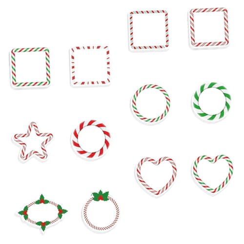 VILLCASE 1 Set Weihnachts Scrapbook Zubehör Urlaubs Notizblöcke Süße Memo Notizen Winter Notizblöcke Winter Haftnotizblöcke Weihnachts Erinnerungsblöcke Urlaubs Memo Notizblock von VILLCASE