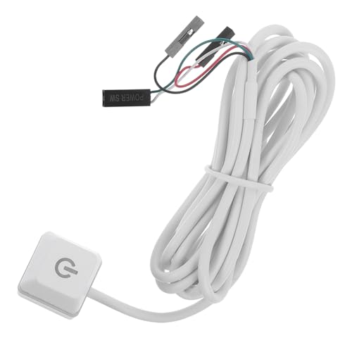 VILLCASE 1.65M PC Netzschalter Externer Netzschalter Für Desktop Computer Mit LED Anzeige Langlebige Kupferkonstruktion Für Starteinstellungen VILLCASE 1.65M PC Netzschalter Externer Netzschalter Für Desktop Computer Mit LED Anzeige Langlebige Kupferkonstruktion Für Starteinstellungen von VILLCASE