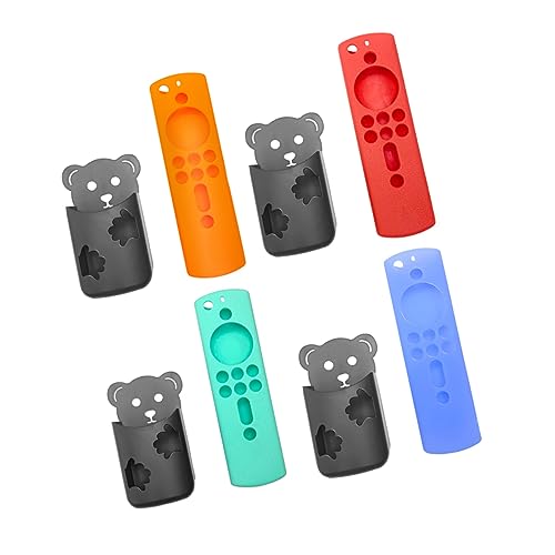 VILLCASE 1Satz Fernbedienungsschutzset Aus Silikon Für Stick Teiliges Nachtgrün Mit Wandspeicherorganisator Schutz VILLCASE 1Satz Fernbedienungsschutzset Aus Silikon Für Stick Teiliges Nachtgrün Mit Wandspeicherorganisator Schutz von VILLCASE