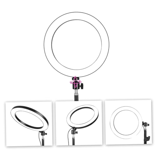 VILLCASE 1Satz USB Ringlicht Mit Stativ Farbmodi LED Fülllichtlampe Für Live Streaming Fotografie Make Up Für Studio Zuhause Schwarz VILLCASE 1Satz USB Ringlicht Mit Stativ Farbmodi LED Fülllichtlampe Für Live Streaming Fotografie Make Up Für Studio Zuhause Schwarz von VILLCASE