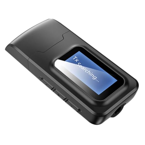 VILLCASE 1Stück Drahtloser Audioadapter Mit LCD Display Sender Empfänger Einfach Zu Bedienen Für Zuhause Kompatibel Mit Tv Stereoanlagen Mehr von VILLCASE