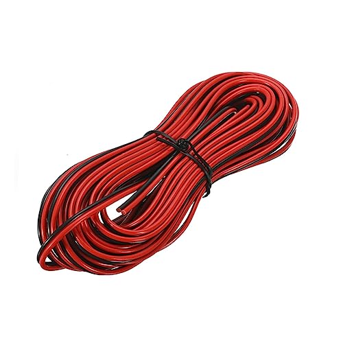 VILLCASE 1Stück Kupferdrahtkabel Flexibles Audiokabel für Lautsprecher PVC Abdeckung für Signalübertragung für Heimkino Audioanlagen VILLCASE 1Stück Kupferdrahtkabel Flexibles Audiokabel für Lautsprecher PVC Abdeckung für Signalübertragung für Heimkino Audioanlagen von VILLCASE