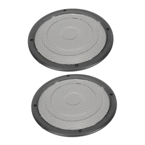 VILLCASE 2 Stücke Subwoofer Mesh Abdeckung Grill Lautsprecher Eisen Schwarz VILLCASE 2 Stücke Subwoofer Mesh Abdeckung Grill Lautsprecher Eisen Schwarz von VILLCASE