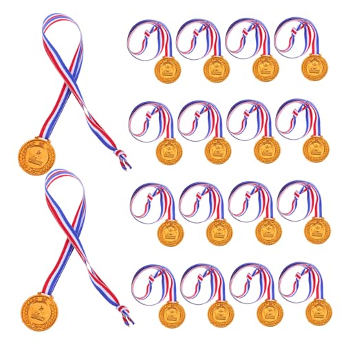 VILLCASE 20 Stück Kunststoff-kronenmedaillen, Siegermedaillen, Bandhalsketten, Preise Für Sportveranstaltungen, Talentshows, Partys, Klassenzimmer-belohnungen VILLCASE 20 Stück Kunststoff-kronenmedaillen, Siegermedaillen, Bandhalsketten, Preise Für Sportveranstaltungen, Talentshows, Partys, Klassenzimmer-belohnungen von VILLCASE