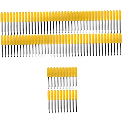 VILLCASE 250 STK Beschriftungsmesser für Transferfolie Schneidklingen für Hersteller Ersatzklingen Vinyl Cutter schutzkappen schneidende Werkzeugmaschinen schneidemaschine Stoff von VILLCASE