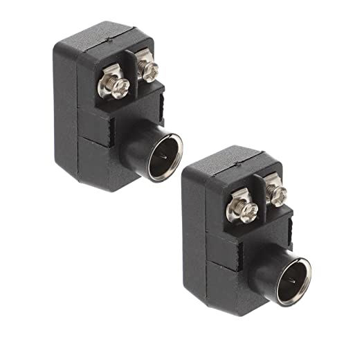 VILLCASE 2Stücke Aufsteckbarer Tv Signaladapter Ohm für Koaxialkabel für Ohm Antennenkabel Push Matching Adapter VILLCASE 2Stücke Aufsteckbarer Tv Signaladapter Ohm für Koaxialkabel für Ohm Antennenkabel Push Matching Adapter von VILLCASE