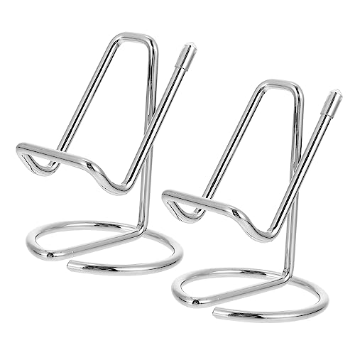 VILLCASE 2Stücke Metall Telefonständer Elegante Halterung für Mobiltelefone Visitenkarten für Büro Wohnzimmer Schlafzimmer Praktischer Tischständer für Einfache Nutzung VILLCASE 2Stücke Metall Telefonständer Elegante Halterung für Mobiltelefone Visitenkarten für Büro Wohnzimmer Schlafzimmer Praktischer Tischständer für Einfache Nutzung von VILLCASE