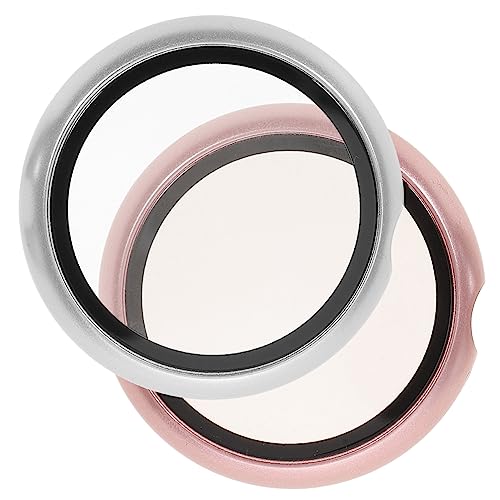 VILLCASE 2Stücke Schutzcover Für Pixel Watch Robustes PC Gehäuse Mit Displayschutz Wechselbare Uhrenabdeckung Roségold Perfekter Schutz Für Ihre Smartwatch VILLCASE 2Stücke Schutzcover Für Pixel Watch Robustes PC Gehäuse Mit Displayschutz Wechselbare Uhrenabdeckung Roségold Perfekter Schutz Für Ihre Smartwatch von VILLCASE