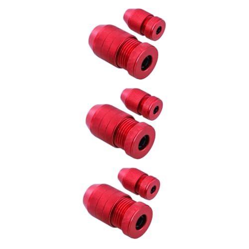VILLCASE 3 Sätze Bohrstopper Holzbearbeitung Tiefe Stufenbohrer Trat Einstellbar Zubehör Für Bohrmaschinen Bohrer-anschlagring Bohrstoppkragen Bohrerstopp Aluminiumlegierung Rot 2 Stück * 3 VILLCASE 3 Sätze Bohrstopper Holzbearbeitung Tiefe Stufenbohrer Trat Einstellbar Zubehör Für Bohrmaschinen Bohrer-anschlagring Bohrstoppkragen Bohrerstopp Aluminiumlegierung Rot 2 Stück * 3 von VILLCASE