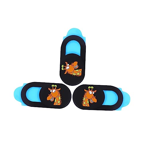 VILLCASE 3 Stücke Sichtschutz Abdeckung Verschlusskappe Laptops Netz Webcam Slider Tablet Decor Laptop Privacy Tablet Privacy -Slide- Laptop- -Abdeckfolie Abs Orange von VILLCASE