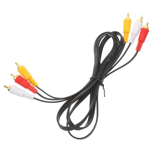 VILLCASE 3Paar Av Kabel Audio Videoleitung Vergoldete Kompatibel Mit Tv Computer CD Player Umweltfreundliches Material Verlustfreier von VILLCASE