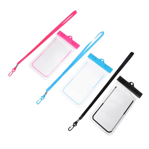 VILLCASE 3Sätze wasserdichte Handy TPU Unterwasserfotografie Hülle Für Schwimmen Staubschutz Touchscreen Kompatibilität Für Outdoor Aktivitäten VILLCASE 3Sätze wasserdichte Handy TPU Unterwasserfotografie Hülle Für Schwimmen Staubschutz Touchscreen Kompatibilität Für Outdoor Aktivitäten von VILLCASE
