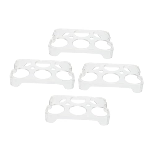 VILLCASE Aufbewahrungsbox 4er-pack Organizer Für Kühlschrank Stapelbar VILLCASE Aufbewahrungsbox 4er-pack Organizer Für Kühlschrank Stapelbar von VILLCASE