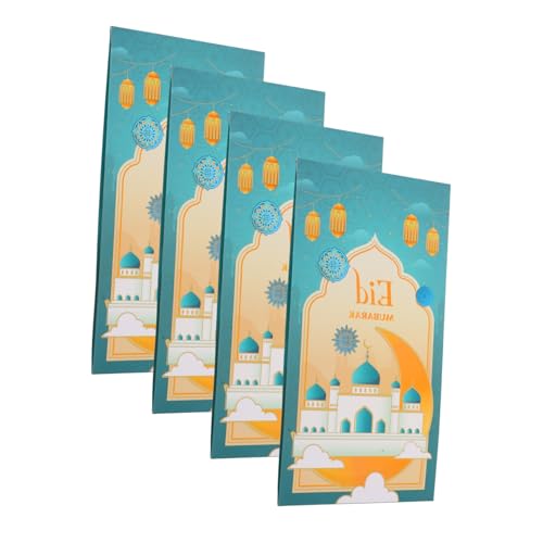 VILLCASE 4 Stück Geldkartenumschläge Eid Mubarak Umschläge Eid Geldpaket Eid Karten Verpackungsumschläge Grußkarten Tasche Festival Umschlag Islam Karten Umschläge Eid Festliche Pakete VILLCASE 4 Stück Geldkartenumschläge Eid Mubarak Umschläge Eid Geldpaket Eid Karten Verpackungsumschläge Grußkarten Tasche Festival Umschlag Islam Karten Umschläge Eid Festliche Pakete von VILLCASE