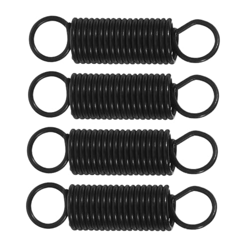 VILLCASE 4 Stück Mikrowellenzubehör Mikrowellen-verriegelungsanordnung Türverriegelungszubehör Hakenspannfeder Federriegel-hardware Türverriegelung Des Geräts Türfeder Black Metall von VILLCASE