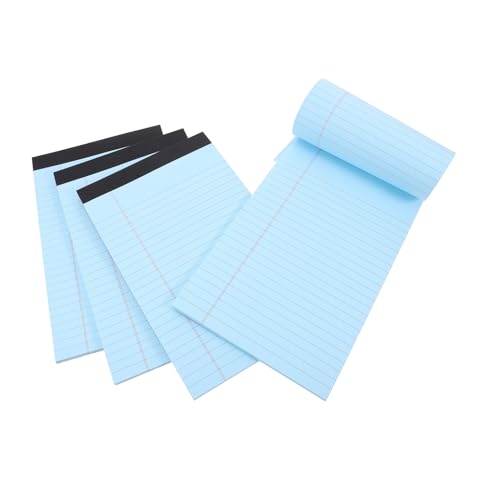 VILLCASE 4er-Pack Notizblöcke Im A5-Format Liniertes Papier Abreißbare Notizblöcke Notizbücher für Büro und Zuhause Antihaft-Design für Einfaches Schreiben Tragbar Dekorativ von VILLCASE