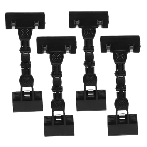 VILLCASE 4 Stücke Einstellbarer Etikettenclip Zeichnungsclip kopieren Papierhalterklemmen Reißbrett-Clip Doppelkopf-Display-Clips Seitenhalter zum Lesen Doppelkopf -Memo -Clip Eisen Schwarz VILLCASE 4 Stücke Einstellbarer Etikettenclip Zeichnungsclip kopieren Papierhalterklemmen Reißbrett-Clip Doppelkopf-Display-Clips Seitenhalter zum Lesen Doppelkopf -Memo -Clip Eisen Schwarz von VILLCASE