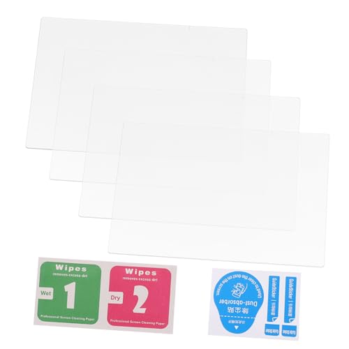 VILLCASE 4Stücke Tempered Glass Screen Protectors For Camera Scratch Resistant Easy Installation Bubble Durable Protection VILLCASE 4Stücke Tempered Glass Screen Protectors For Camera Scratch Resistant Easy Installation Bubble Durable Protection von VILLCASE