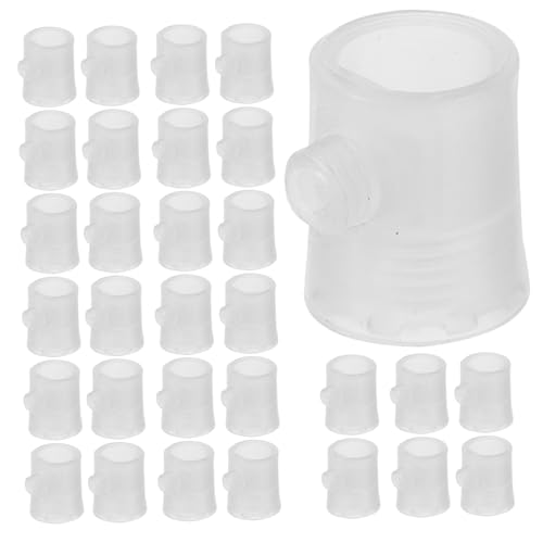 VILLCASE 50 Stück Sperrdraht pendelleuchte klemmbausteine deckenleuchten Kunststoffklammern Kabelklemmen für Drähte Zugentlastungsgriff für Kabel Kabelclips Drahtklemme Plastik Transparent VILLCASE 50 Stück Sperrdraht pendelleuchte klemmbausteine deckenleuchten Kunststoffklammern Kabelklemmen für Drähte Zugentlastungsgriff für Kabel Kabelclips Drahtklemme Plastik Transparent von VILLCASE