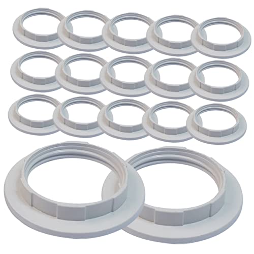 VILLCASE 50Stücke Lampenschirm Halterung Ring Schlosssockelersatz Einfach Zu Installieren Leichtes Zubehör Für Verschiedene Lampen Für Pendelleuchten Und Wandleuchten VILLCASE 50Stücke Lampenschirm Halterung Ring Schlosssockelersatz Einfach Zu Installieren Leichtes Zubehör Für Verschiedene Lampen Für Pendelleuchten Und Wandleuchten von VILLCASE
