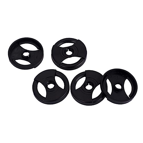 VILLCASE 5Stücke Schallplattenadapter für Hochwertiges Ersatzzubehör für Phonographische Geräte Kompatibel mit Schallplatten Stabil Einfach zu Verwenden von VILLCASE