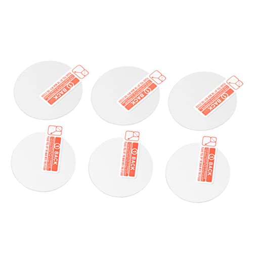 VILLCASE 6Stücke Displayschutzfolie Für Kratzfest Transparent Einfache Anwendung Langanhaltender Schutz Für Smartwatch Bildschirm von VILLCASE