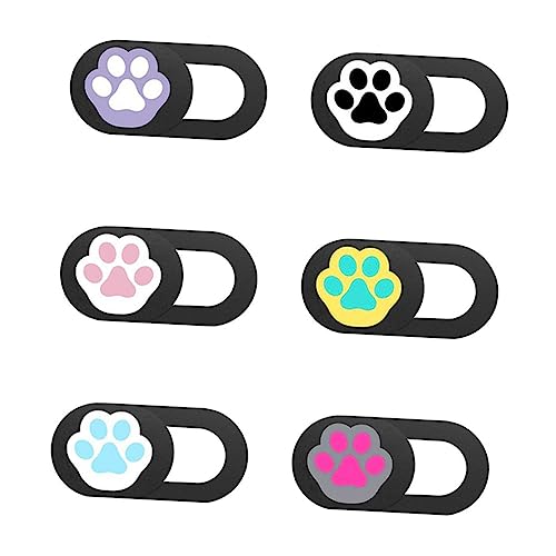 VILLCASE 6Stücke Katzenklaue Webcam Abdeckungen Datenschutzschutz Für Laptop Handy Einfache Anwendung Peeping Kameraabdeckung VILLCASE 6Stücke Katzenklaue Webcam Abdeckungen Datenschutzschutz Für Laptop Handy Einfache Anwendung Peeping Kameraabdeckung von VILLCASE