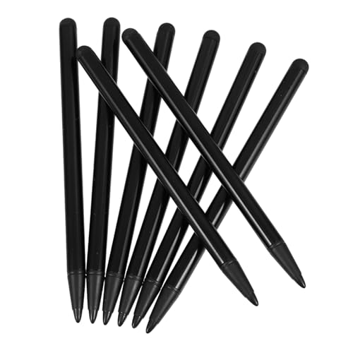 VILLCASE 8 Stück Resistiver Bildschirmstift Eingabestift Tablet-Stift Für Touchscreen Telefonstift Kapazitiver Stift Tablet-stifte Für Touchscreens Touchscreen-Stift Plastik Black von VILLCASE