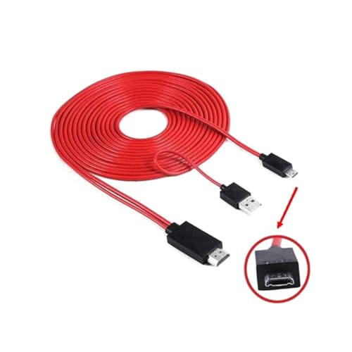 VILLCASE Adapterkabel Micro USB Verbindung Für Note Videoübertragung Für Fernseher Monitore Einfach Zu Bedienen Kompakt von VILLCASE