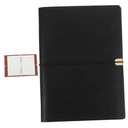 VILLCASE Arbeitsnotizbuch für Frauen Notizbuch mit losen Blättern Interessantes Notizbuch Binder Journal Zeitschriften für Frauen Lustige Notizbücher Papier Black VILLCASE Arbeitsnotizbuch für Frauen Notizbuch mit losen Blättern Interessantes Notizbuch Binder Journal Zeitschriften für Frauen Lustige Notizbücher Papier Black von VILLCASE