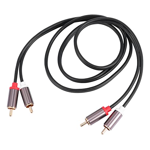 VILLCASE Audio Verlängerungskabel Hochwertiges Cinch Cinch Kabel Mit Vergoldeten Steckern Flexiblem Material Für Stereo Anwendungen Zuverlässige von VILLCASE