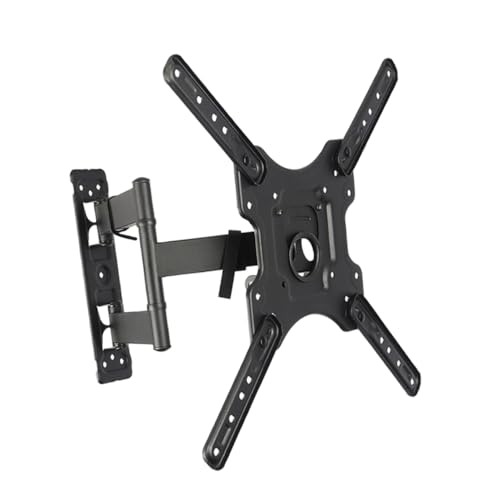 VILLCASE Dehnbarer Tv Wandhalter Für Flachbildfernseher Universeller Gedrehter Halter Mit Einfacher Installation Vielseitigen Montagemöglichkeiten Für Wohnzimmer von VILLCASE