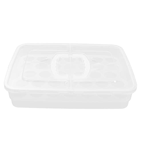 VILLCASE Eierbox aus Robustem Material mit Deckel Multi Eierhalter für Kühlschrank Eieraufbewahrungsbox für Zuhause und Restaurant zur Sicheren Lagerung VILLCASE Eierbox aus Robustem Material mit Deckel Multi Eierhalter für Kühlschrank Eieraufbewahrungsbox für Zuhause und Restaurant zur Sicheren Lagerung von VILLCASE