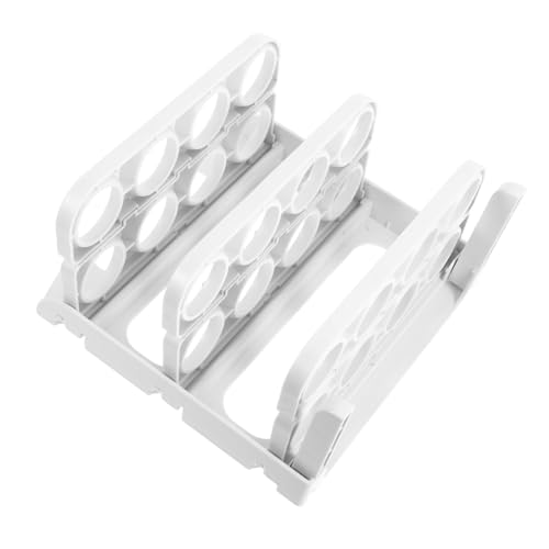 VILLCASE Eierregal Eierablage Für Kühlschrank Eierschalen Für Teuflische Eier Eierkühlschrankhalter Frische Eier Halter Arbeitsplatte Kühlschrank Organisator Teuflisches Eierfach Weiß Abs VILLCASE Eierregal Eierablage Für Kühlschrank Eierschalen Für Teuflische Eier Eierkühlschrankhalter Frische Eier Halter Arbeitsplatte Kühlschrank Organisator Teuflisches Eierfach Weiß Abs von VILLCASE