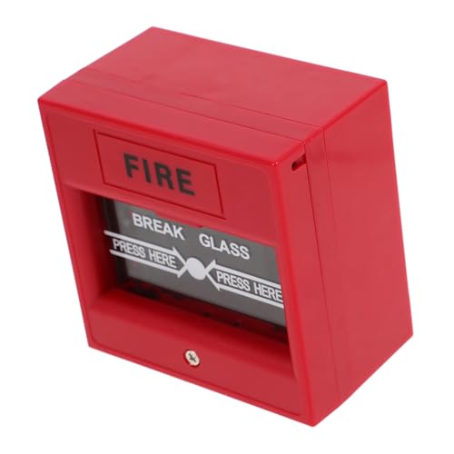 VILLCASE Glasbruchalarm für Haussicherheit Notfall Glasbruchschalter für Brandbekämpfung und Zugangskontrolle Benutzerfreundlich Langlebig für Schnelle Reaktionen VILLCASE Glasbruchalarm für Haussicherheit Notfall Glasbruchschalter für Brandbekämpfung und Zugangskontrolle Benutzerfreundlich Langlebig für Schnelle Reaktionen von VILLCASE