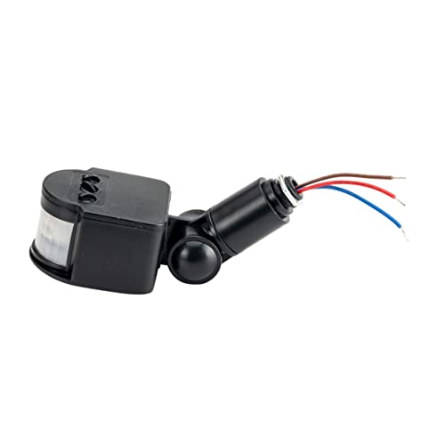 VILLCASE Infrarot Bewegungsmelder Licht Nacht Bewegungsmelder Garagenlicht Außensensor Controller Bewegungsmelder Glühbirne Bewegungsmelder Licht LED Bewegungslicht PC Schwarz VILLCASE Infrarot Bewegungsmelder Licht Nacht Bewegungsmelder Garagenlicht Außensensor Controller Bewegungsmelder Glühbirne Bewegungsmelder Licht LED Bewegungslicht PC Schwarz von VILLCASE