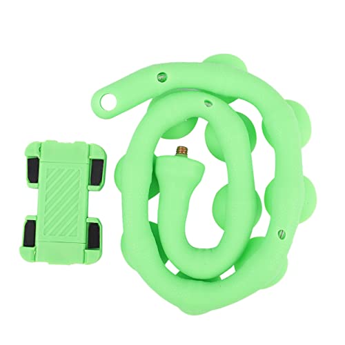VILLCASE Lazy Bracket Faule Telefonhalterung Verstellbare Saugnapf Halterung für Wand Desktop Universelle Smartphone Unterstützung Grün Stabil für Kreative Nutzung von VILLCASE
