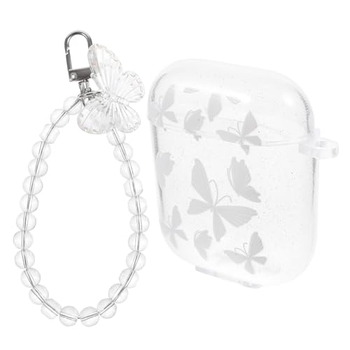 VILLCASE Ohrhörer Hülle Mit Perlenkette Leicht Tragbar Kompatibel Generation Schützendes Etui Für Ohrhörer Einzigartiges Design VILLCASE Ohrhörer Hülle Mit Perlenkette Leicht Tragbar Kompatibel Generation Schützendes Etui Für Ohrhörer Einzigartiges Design von VILLCASE