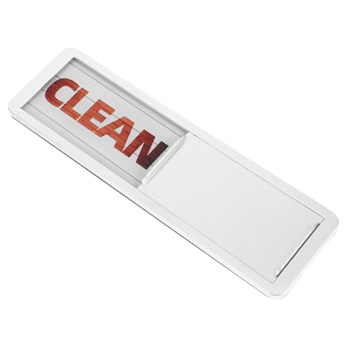 VILLCASE Spülmaschinenaufkleber Spülmaschinenmagnete Reinigen Schmutzig Etiketten Liste Sauber Geschirrspülen Name Wendeschild Für Geschirrspüler Spülmaschinenindikator Acryl von VILLCASE