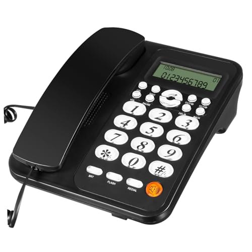 VILLCASE Telefonnummer für Anrufer -ID Festnetztelefon für den Haushalt Bürotelefon Senioren Tischtelefon Telefon Telefon Geschnittene Haustelefone Haushaltstelefon Heimtelefone Haut-PVC VILLCASE Telefonnummer für Anrufer -ID Festnetztelefon für den Haushalt Bürotelefon Senioren Tischtelefon Telefon Telefon Geschnittene Haustelefone Haushaltstelefon Heimtelefone Haut-PVC von VILLCASE