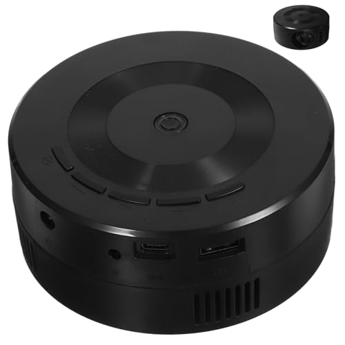 VILLCASE Tragbarer Mini Für Bildschirm Drahtlose Bildschirmspiegelung Integrierter Lautsprecher Für Zuhause Büro Camping Für Smartphones Tablets von VILLCASE