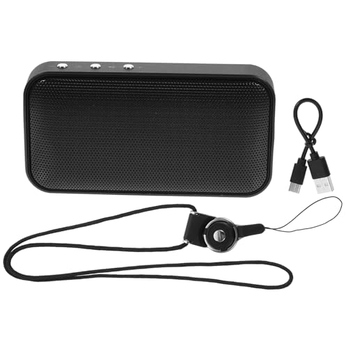 VILLCASE Tragbarer Mini Lautsprecher Mit Bass Subwoofer Kabelloser USB Lautsprecher Für Home Office Outdoor Nutzung Leicht Tragbar Metallisches Design Schwarz VILLCASE Tragbarer Mini Lautsprecher Mit Bass Subwoofer Kabelloser USB Lautsprecher Für Home Office Outdoor Nutzung Leicht Tragbar Metallisches Design Schwarz von VILLCASE