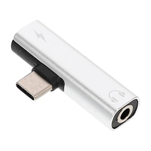 VILLCASE Type C Kopfhörer Adapter Audio Schnellladung Gleichzeitig Kompatibel Mit Smartphones Tablets Kratzfestes Design Für Anrufe von VILLCASE